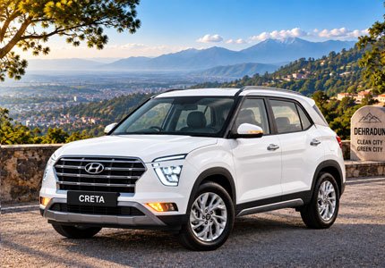 Hyundai Creta Self Drive Car