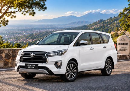 Toyota Innova Crysta Self Drive Car