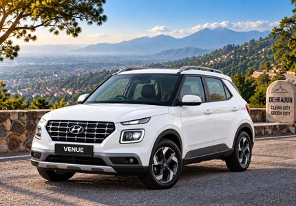Hyundai Venue Self Drive Car