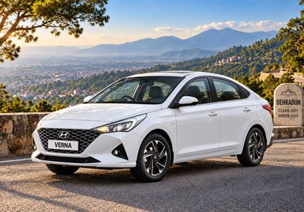 Hyundai Verna Self Drive Car